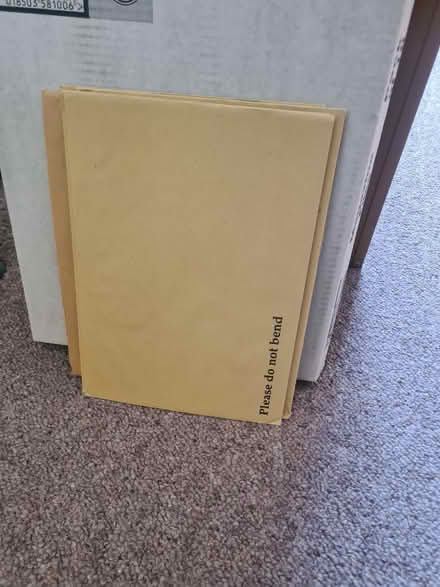 Photo of free A4 envelopes for posting photographs (Southhouse EH16) #1