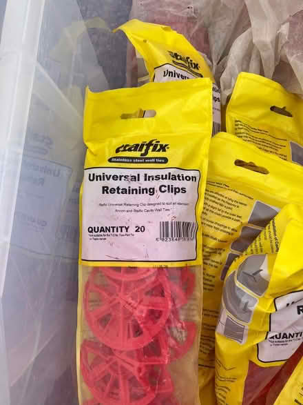 Photo of free Wall ties weeps insulation clips (OX10) #3