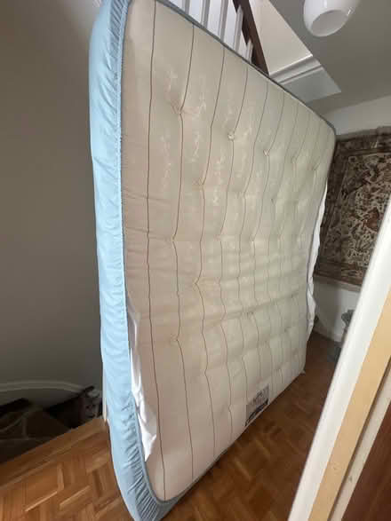 Photo of free King size bed Sleepeezee extra firm excellent (West Kensington W14) #1