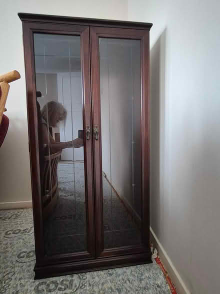 Photo of free Slim glass fronted display case (Morden Park) #1