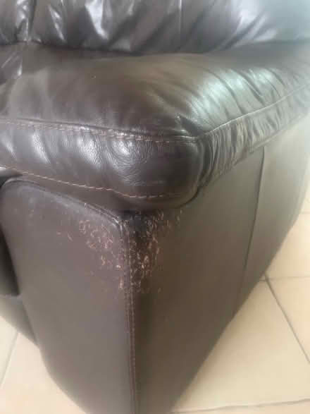 Photo of free 3 seater leather sofa (M32) #3