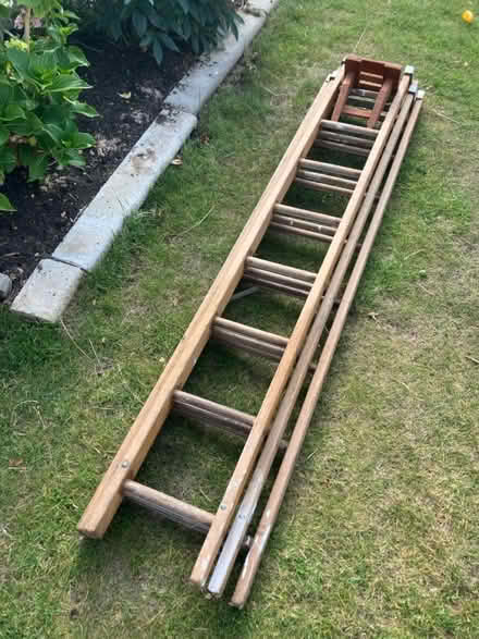 Photo of free Traditional Wooden Ladder (North Abingdon OX14) #1