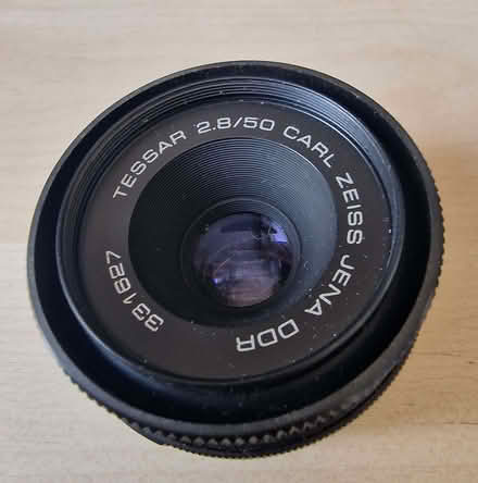 Photo of free Carl Zeiss 2.8/50mm lens for Practica-40mm mount, &4 filters (Allesley Park CV5) #1