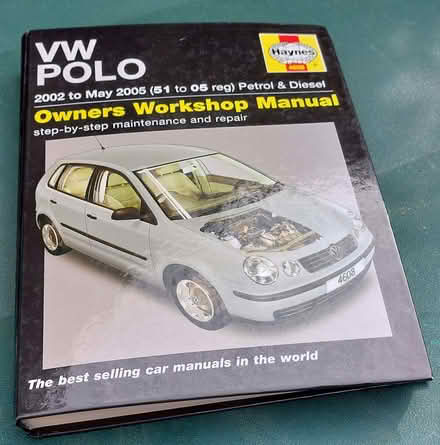 Photo of free Haynes car manual for VW Polo 2002-2005 (Headington OX3) #1