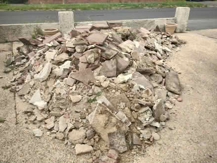 Photo of free approx 80 patio slabs and rubble (Cowplain PO8) #2