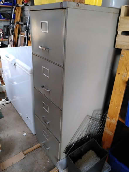 Photo of free Four drawer filing cabinet (Summerlands LA8) #1