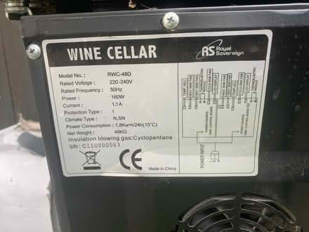 Photo of free 2x Wine Cellar SPARE OR REPAIR (Letchworth SG6) #2