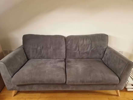 Photo of free Grey sofa (West Kensington W14) #1