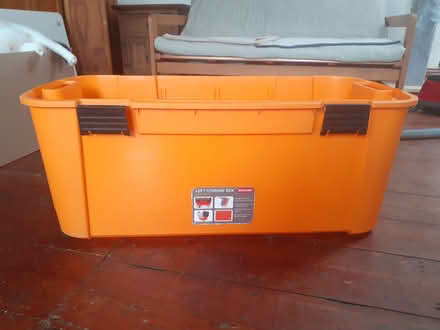 Photo of free Curver plastic storage box (Rialto) #1