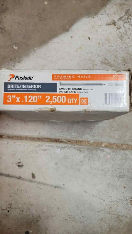 Photo of free Framing nails (Westminster) #1