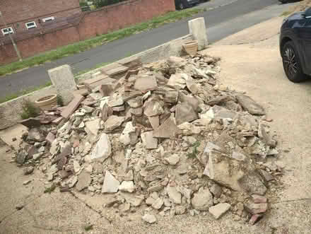 Photo of free approx 80 patio slabs and rubble (Cowplain PO8) #1