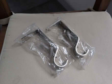 Photo of free Two curtain poles holders including screws (Donnington Bridge OX4) #1
