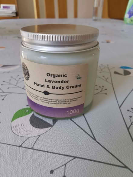 Photo of free Organic hand cream (Sidley TN40) #1