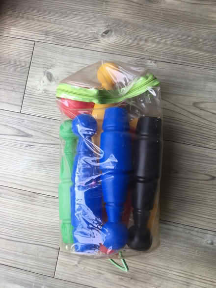 Photo of free Plastic skittles set (West Oxfordshire OX29) #1