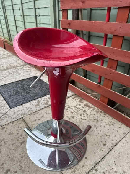 Photo of free Red swivel stool (Allestree, DE22) #1