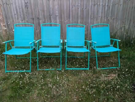 Photo of free Pending - Garden table & 4 Chairs (Longworth, OX13) #2