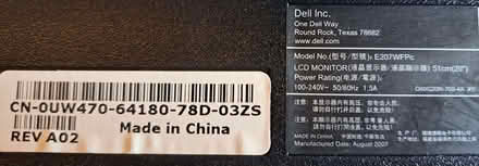 Photo of free Dell Monitor (Crookes S10) #2