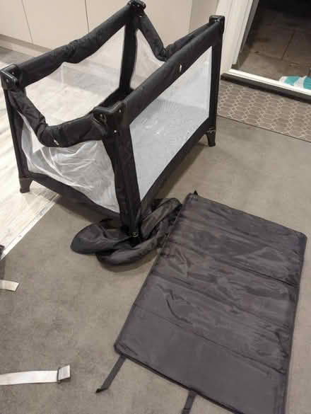 Photo of free Broken travel cot (Sarratt WD3) #1