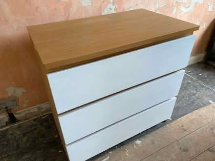 Photo of free Malm 3 drawer unit (Surbiton KT5) #1