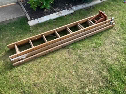 Photo of free Traditional Wooden Ladder (North Abingdon OX14) #2