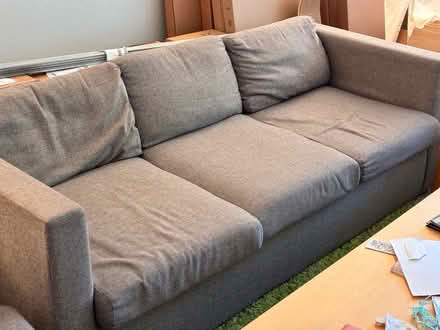 Photo of free Gray sofa and chair (San Jose West) #1