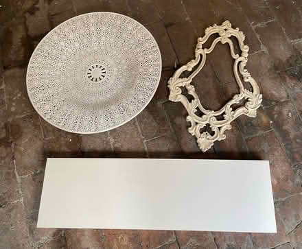 Photo of free 2 wall hanging ornaments & 1 floating shelf (Shrewsbury SY1) #1