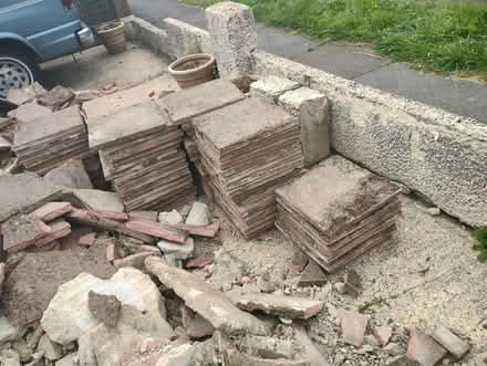 Photo of free approx 80 patio slabs and rubble (Cowplain PO8) #3