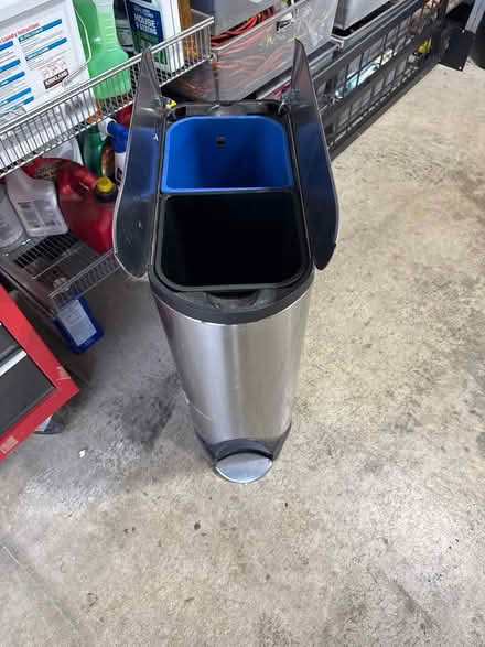 Photo of free Simple Human Trash Recycle Bin (Near Big Al’s in Tigard) #1
