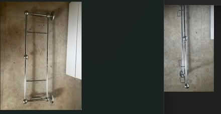 Photo of free chrome bathroom shelf, needs glass shelf (Highbury Barn N5) #1