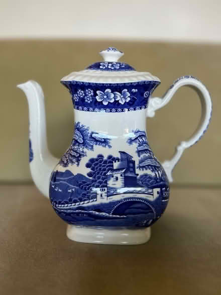 Photo of free Spode England Blue Tower tea pot (SE Denver) #1