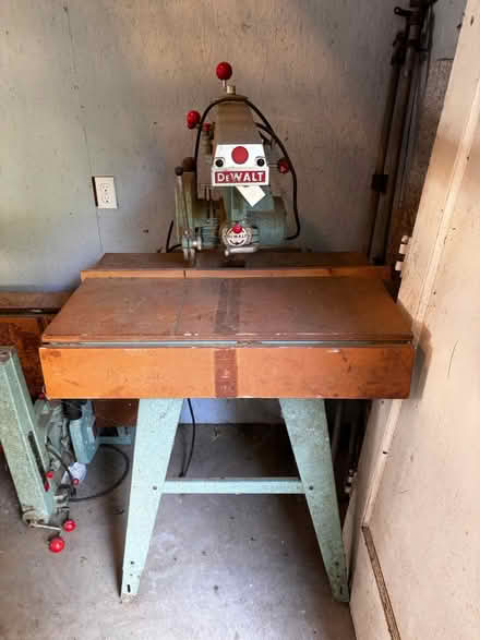 Photo of free Radial Arm saws (Greenwood) #1