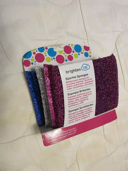 Photo of free 3 brand new scrubbing sponges (North Cambridge) #1
