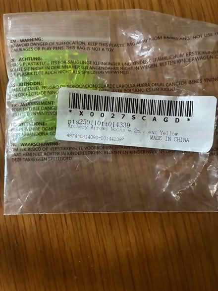 Photo of free Arrow notches (Horsley DE21) #1