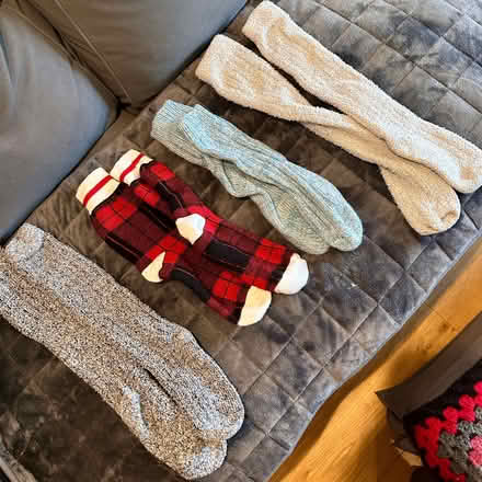 Photo of free Thick/Fluffy socks As New (Chipping Norton OX7) #1