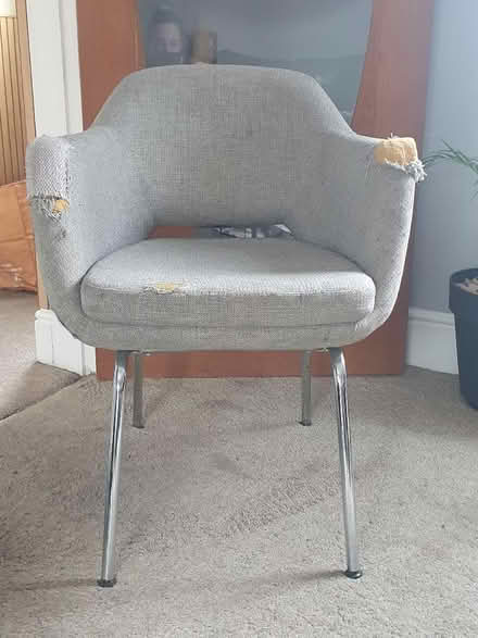Photo of free Armchair grey (Kendal LA9) #1