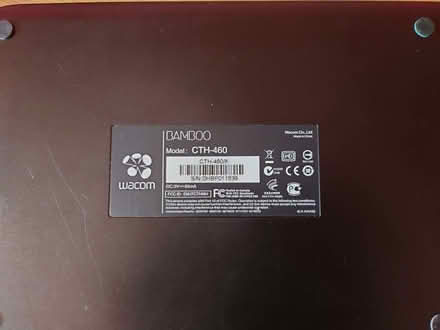 Photo of free Wacom Bamboo A5 Tablet CTH-460 Pen & Touch tablet (Purley on Thames RG8) #3