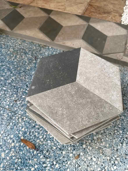 Photo of free Hexagon tiles (Peasedown St John) #1