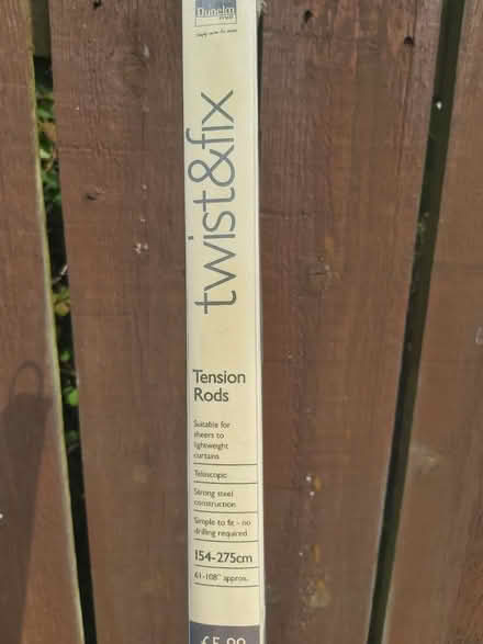 Photo of free Telescopic tension curtain rail (Falkland KY15) #1