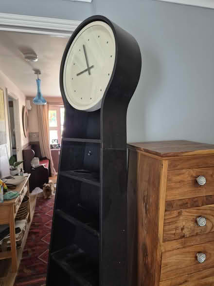 Photo of free Tall clock with book case (Harold wood Rm3 0gd) #1