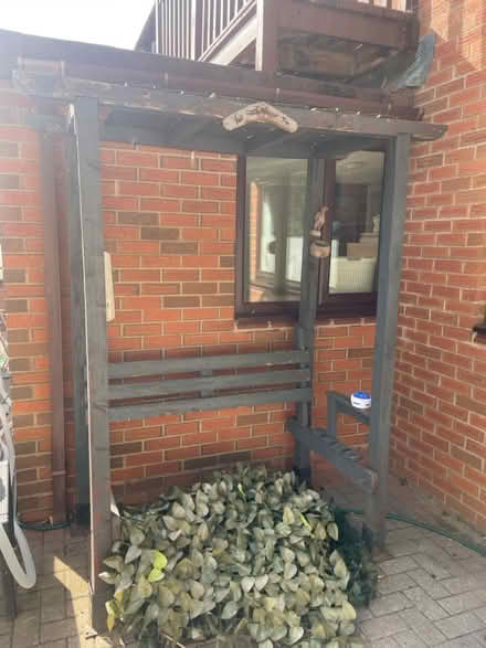 Photo of free Wooden surround for bar bbq etc (Droitwich Spa WR9) #1