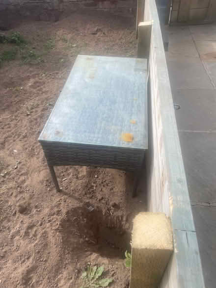 Photo of free Garden table (Middleton LS10) #1