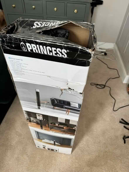 Photo of free Broken but functioning tower fan (SE13) #2