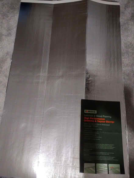 Photo of free Laminate flooring underlay, part box (Amersham HP7) #1