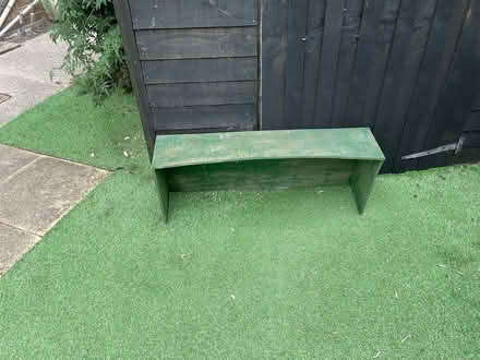 Photo of free One green and one white shelf (Bognor Regis PO21) #1