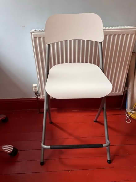 Photo of free IKEA Bar Stool White (Peckham SE15) #2