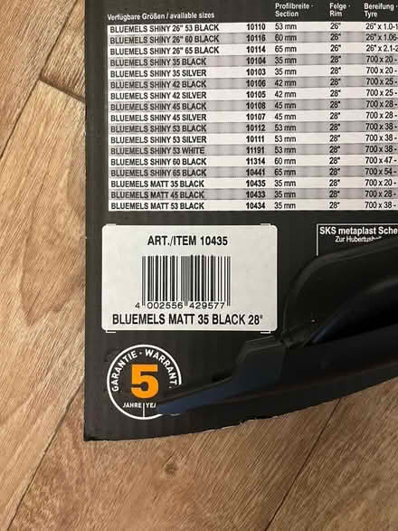 Photo of free SKS Bluemels Mudguards (Islington Green (N1)) #2