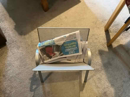 Photo of free Sturdy magazine rack (Waddon) #1