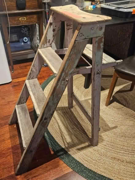 Photo of free Vintage stepladder (E15 1HB) #1