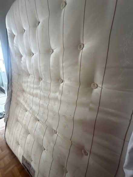 Photo of free King size bed Sleepeezee extra firm excellent (West Kensington W14) #3