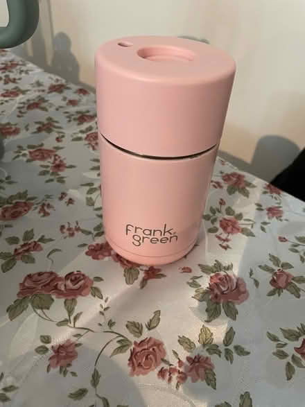 Photo of free Frank green coffee mug Pink (Strawberry Hill TW1) #1